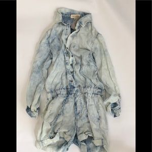 BRAND NEW Denim romper